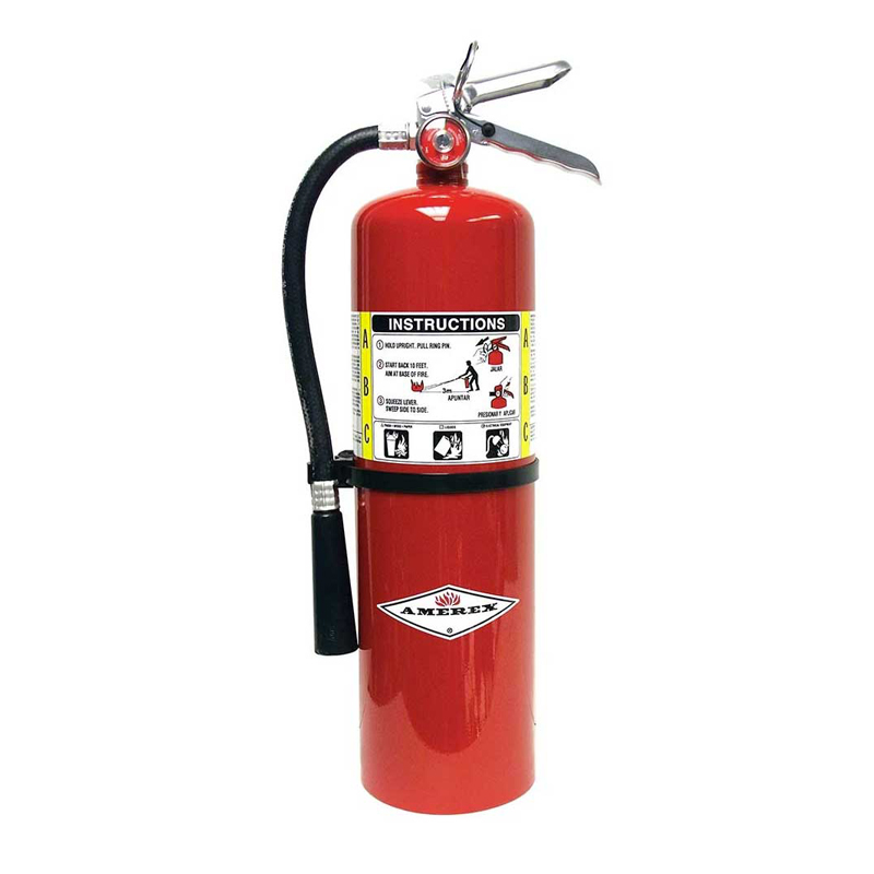 Amerex Fire Extingusher Dry Powder ABC 10Lb, Model B456 image