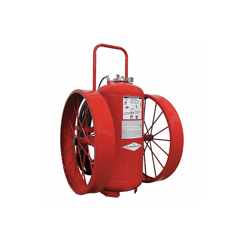 Amerex Wheeled Extinguisher Dry Chemical 300lb, Model 493 image
