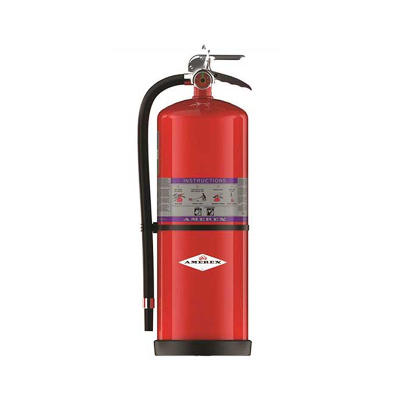 Fire Extinguisher, w/ Zinc Primer paint, Purple K, High Performance, Fast Flow, 30lbs, Model 796 image