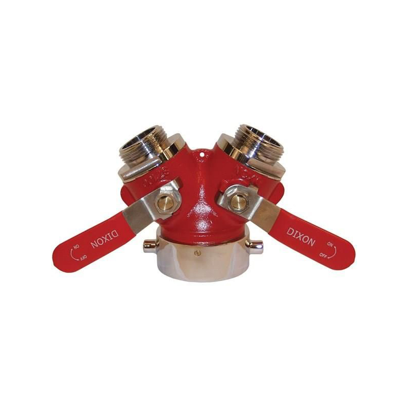 Wye Valve, 2.5 Female Nst Inlet x 1.5 Male Nst Outlet image