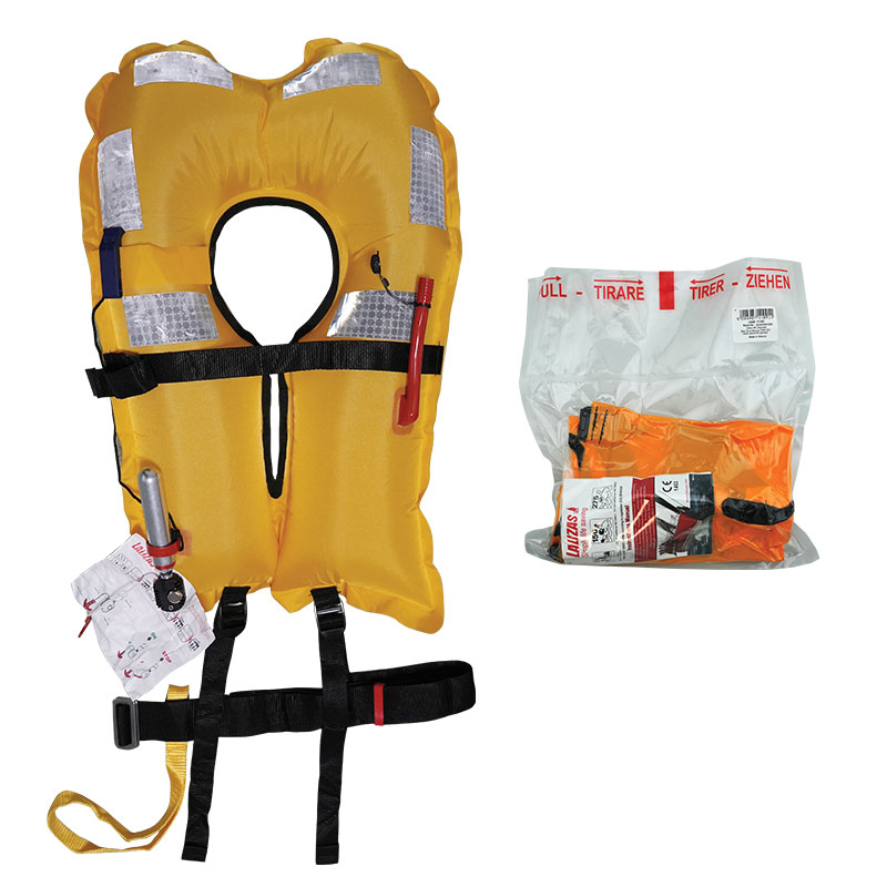 LALIZAS Inflatable Lifejacket, Vacuum Packed Delta, Manual, 150N, ISO ,Adult image #1
