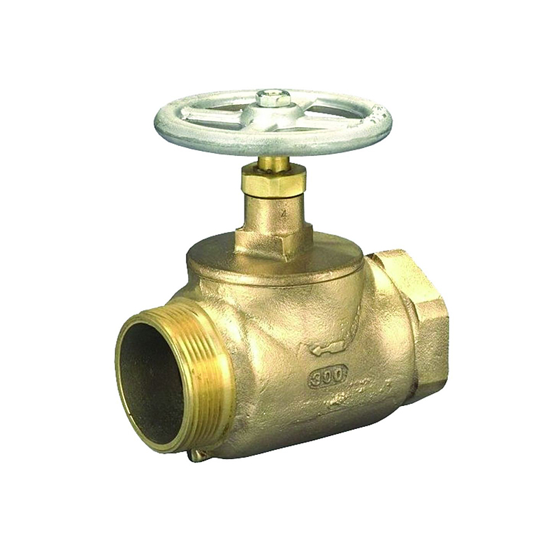 Dixon 1-1/2'' FNPT x 1-1/2'' MNH Straight Globe Valve, 1.5'' ID, Cast Brass image