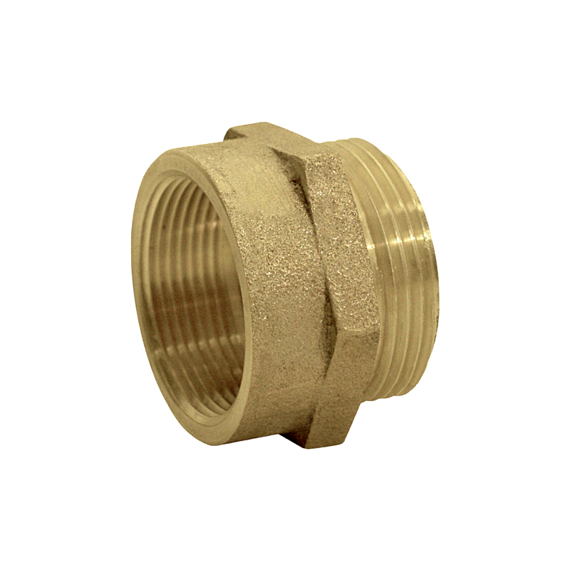 Dixon, Brass Hex Nipple, Female image