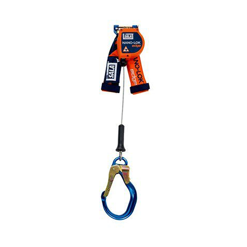 3M™ DBI-SALA® Nano-Lok™ edge Quick Connect Self Retracting Lifeline - Cable, Orange, 8 ft. image #1