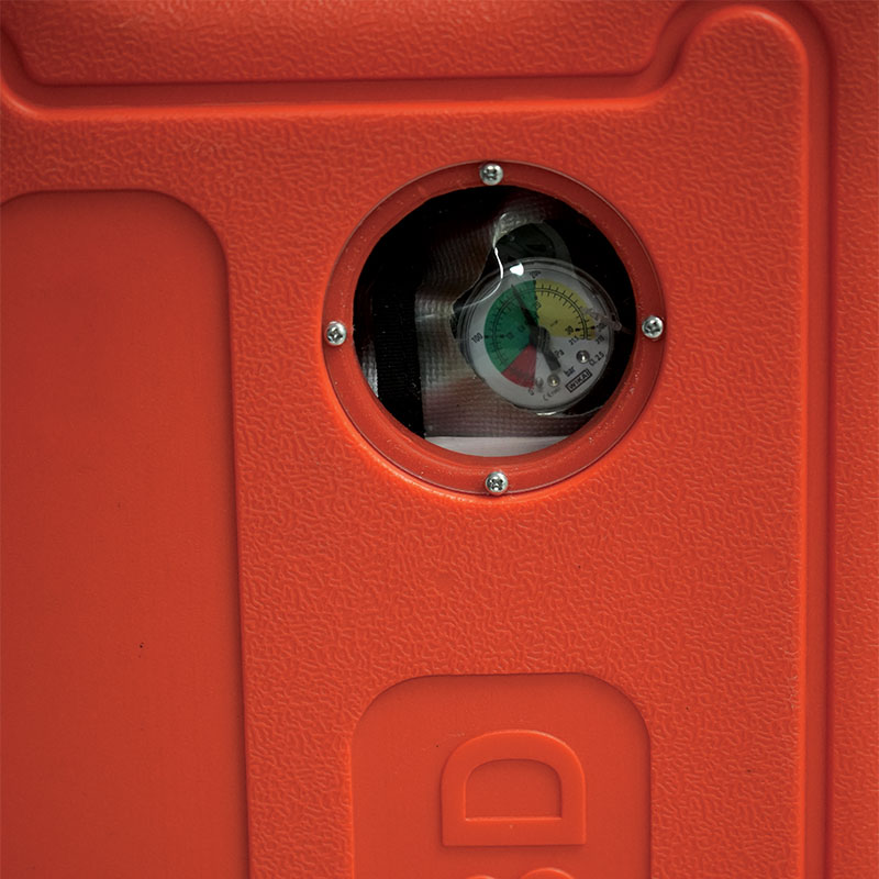 LALIZAS Hard Case for EEBD, w/Transparent Window, Polyethylene, Orange image #2