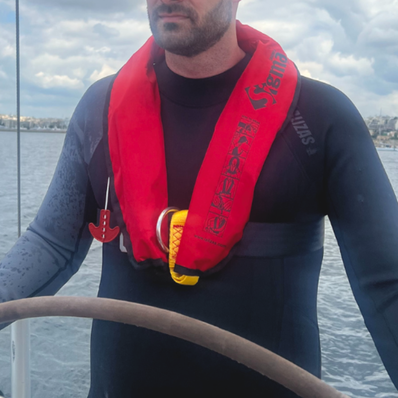 Sigma Inflatable Lifejacket 170N,  ISO 12402-3 image #2